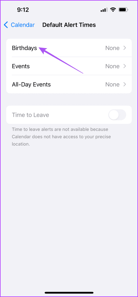 6 beste oplossingen voor verjaardagen die niet worden weergegeven in de Agenda-app op de iPhone