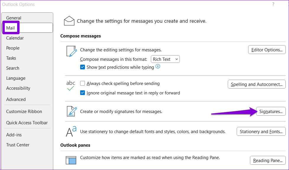 5 Outlook Windows