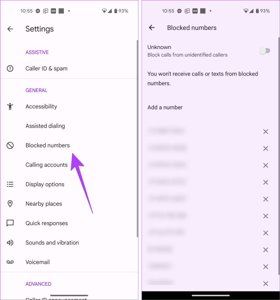 Cómo ver y recuperar mensajes bloqueados en Android (Samsung incluido)