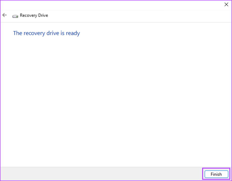 วิธีสร้างและใช้ Recovery Drive บน Windows 11