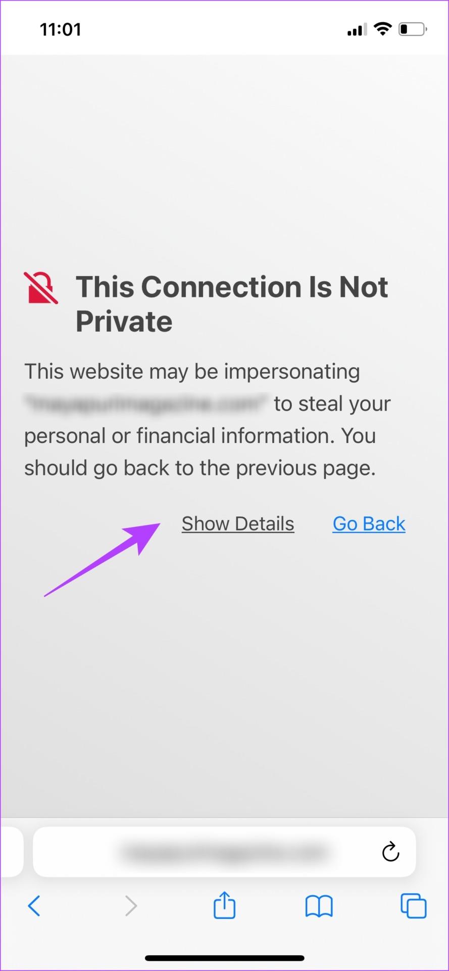 9 correções para ‘Esta conexão não é privada’ no Safari no iPhone e iPad