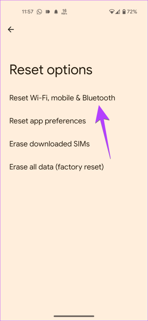 Qué sucede cuando restableces la configuración de red en Android e iOS