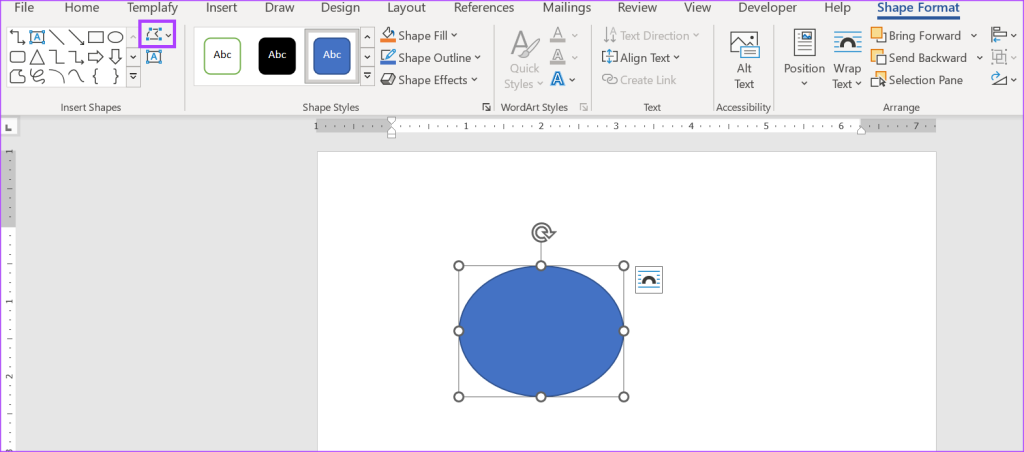 So fügen Sie Formen in Microsoft Word hinzu und bearbeiten sie