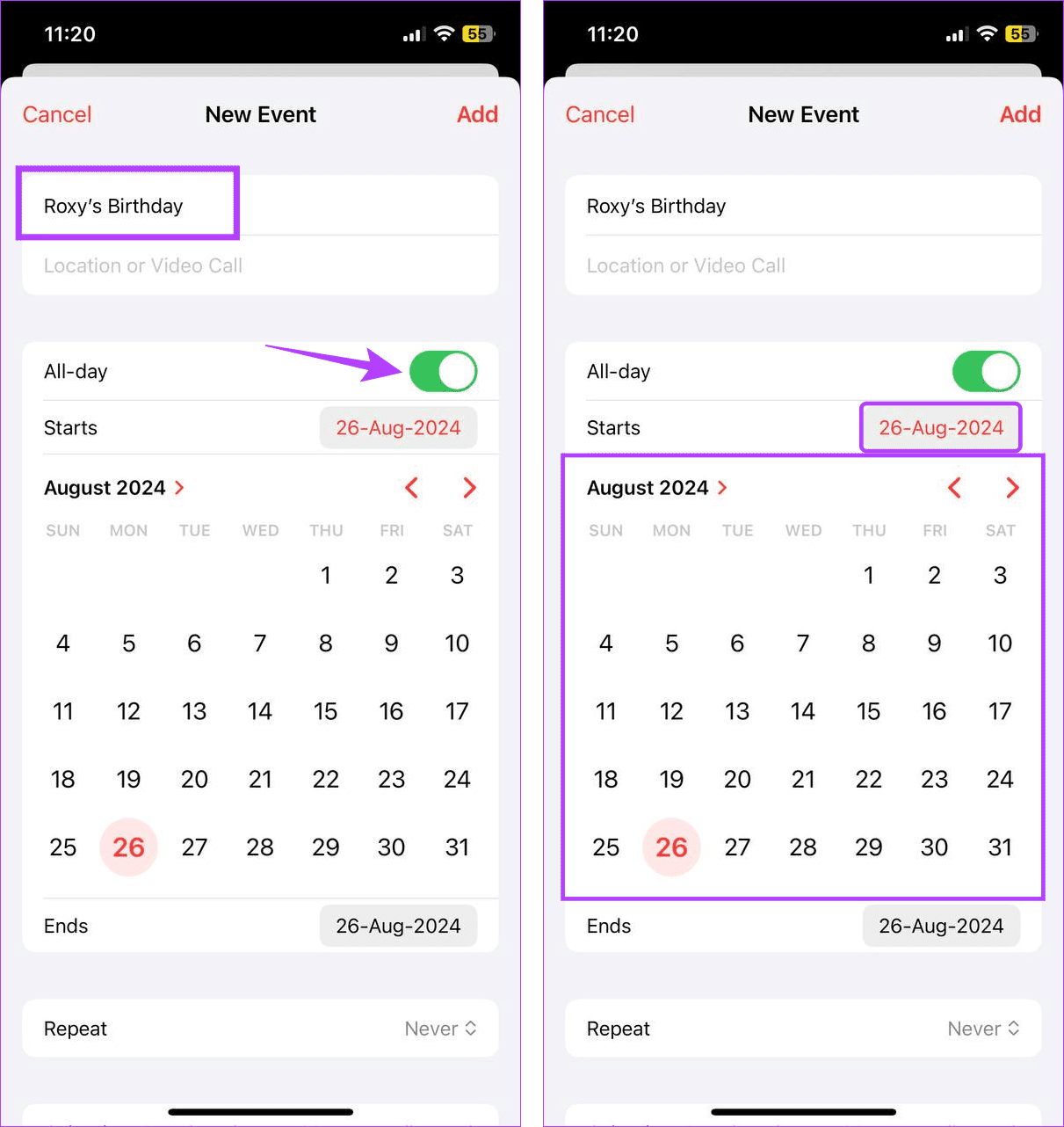 Como adicionar e ver aniversários no calendário do iPhone