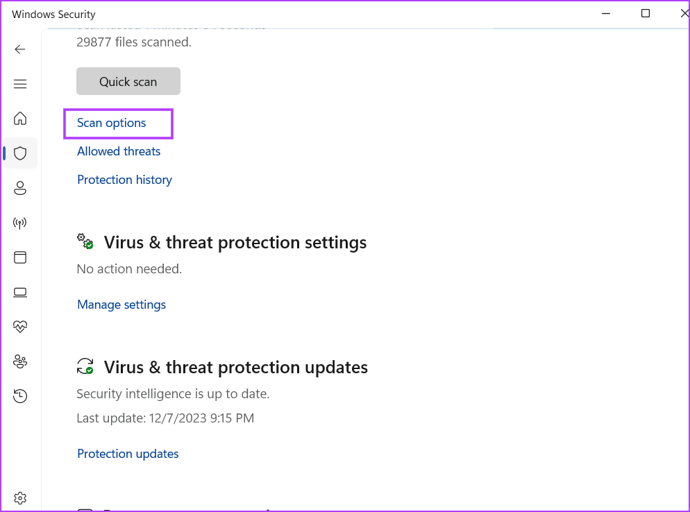 Las 7 soluciones principales para el error de virus 'La operación no se completó correctamente' en Windows 11