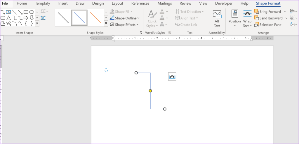 如何在 Microsoft Word 中新增和編輯形狀