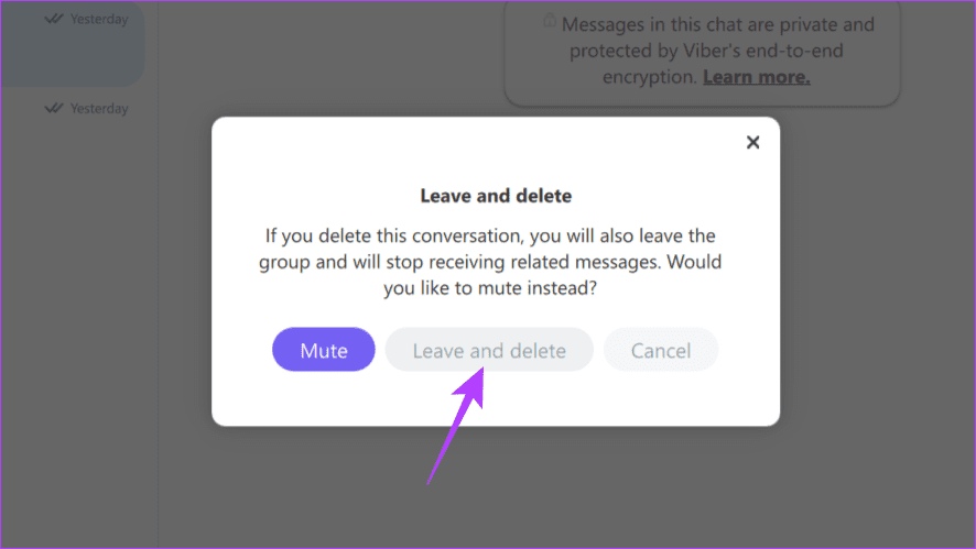 Comment supprimer des messages dans Viber