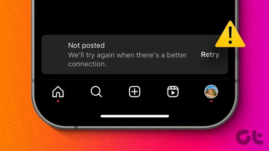 أفضل 6 إصلاحات لخطأ "سنحاول مرة أخرى عندما يكون هناك اتصال أفضل" على Instagram
