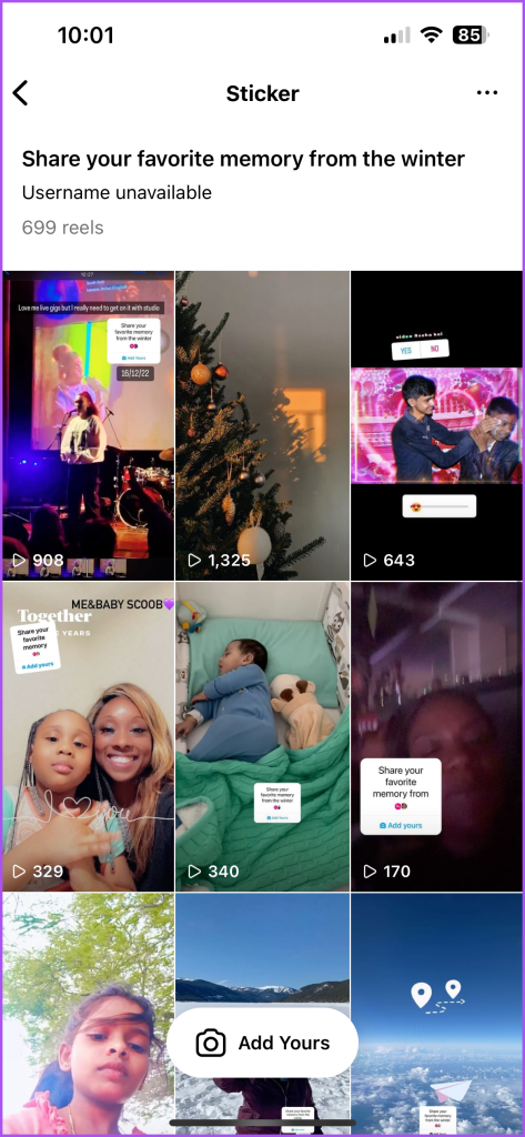 Comment utiliser l'autocollant « Ajouter le vôtre » sur une histoire Instagram