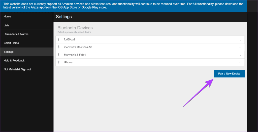 AlexaをBluetoothペアリングモードにする3つの方法