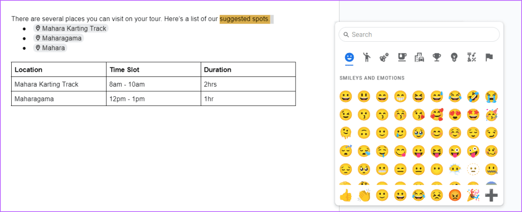 在 Google 文件中插入表情符號的 7 種最佳方法