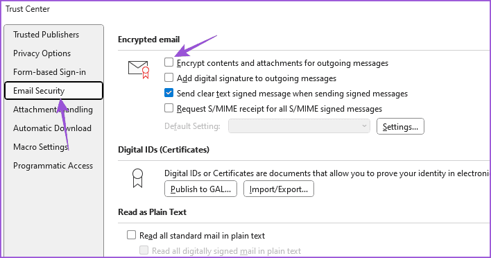 Microsoft Outlook에서 이메일을 암호화하는 방법