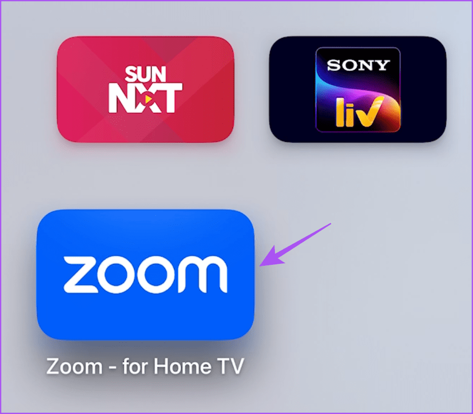 Apple TV 4KでZoomアプリを使用する方法