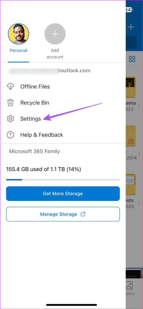 วิธีลบรูปภาพจาก OneDrive