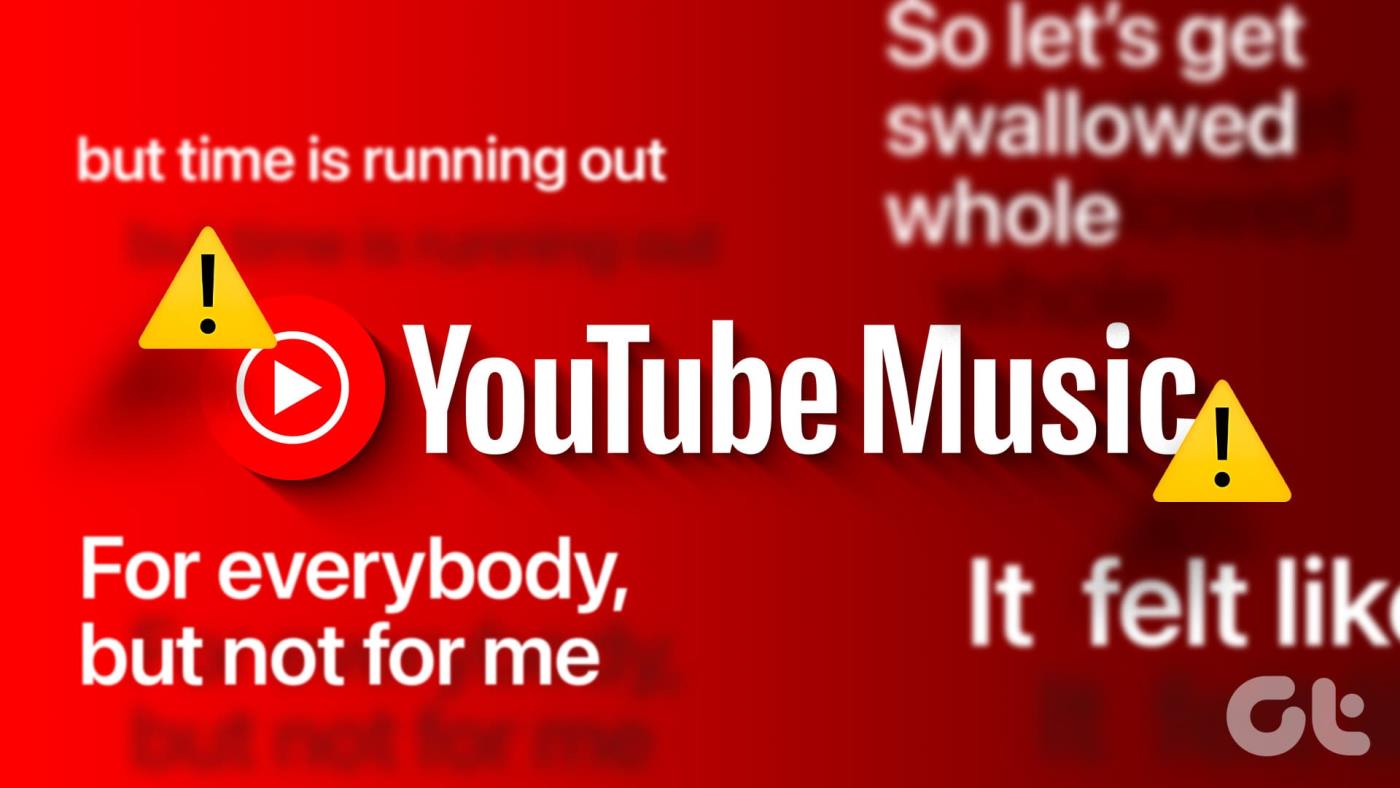 YouTube Music Liveの歌詞がモバイルで表示されない問題を修正する7つの方法