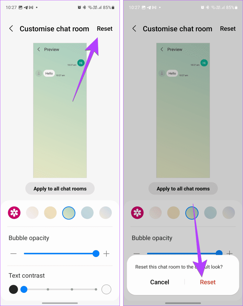 5 manieren om berichtinstellingen op Samsung Galaxy-telefoons te resetten