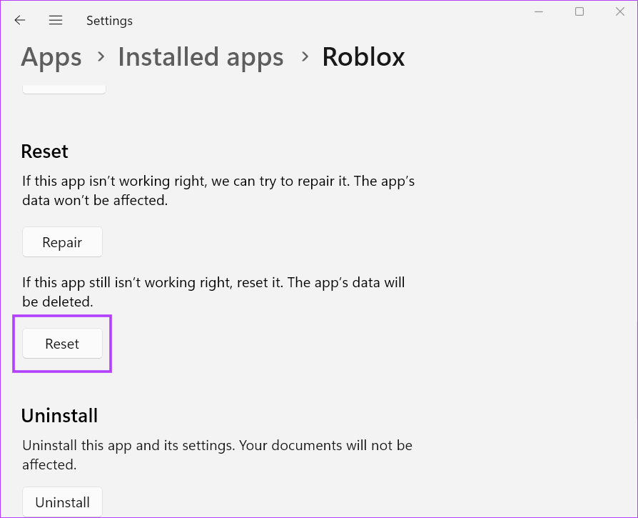 Les 8 meilleures façons de corriger le code d’erreur Roblox 901 dans Windows 11