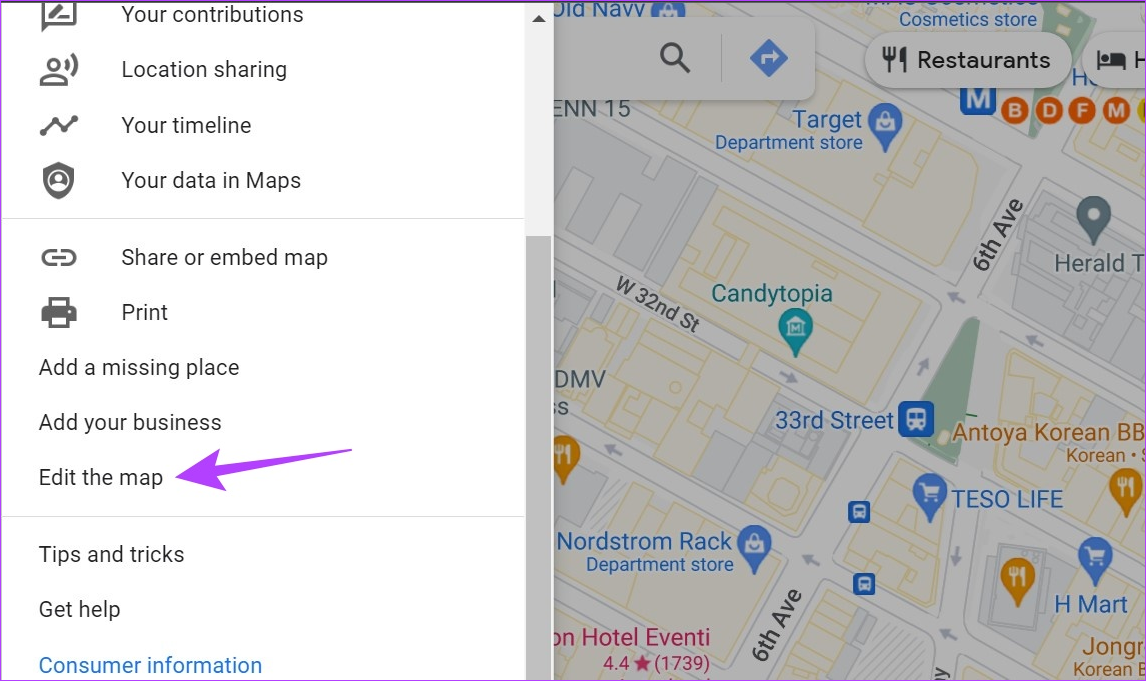 Como adicionar um local ou endereço ausente no Google Maps