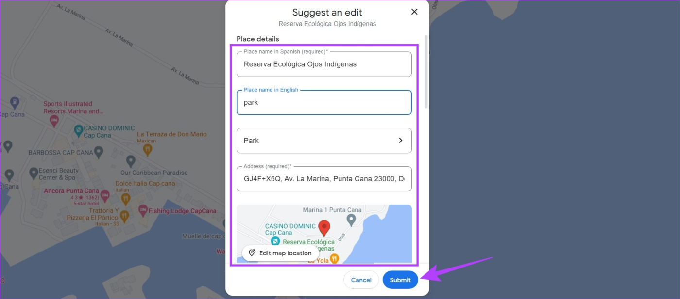 Google 지도에 위치 또는 누락된 주소를 추가하는 방법