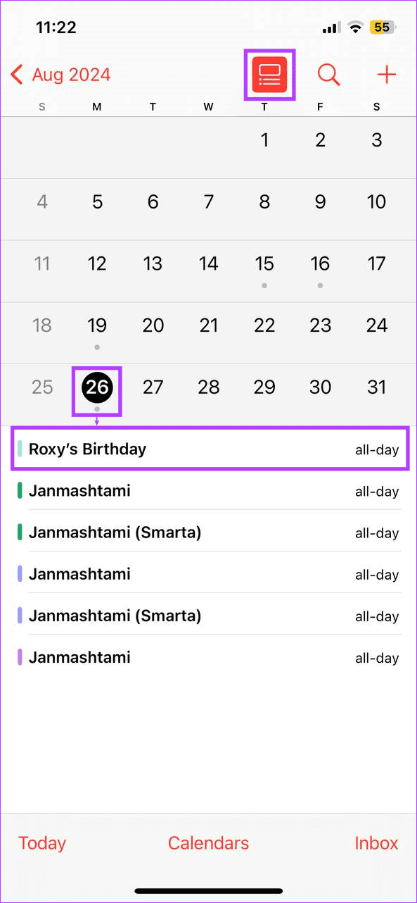 Come aggiungere e vedere i compleanni sul calendario di iPhone