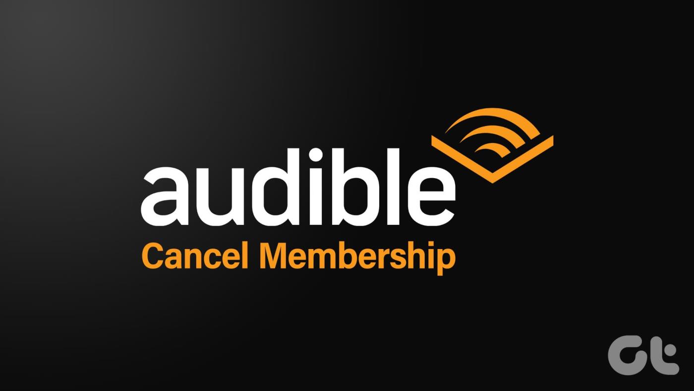 如何在任何裝置上暫停或取消 Audible 會員資格