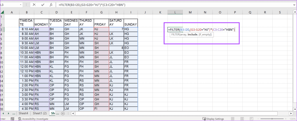 Como usar a função Filtrar e classificar dados no Microsoft Excel