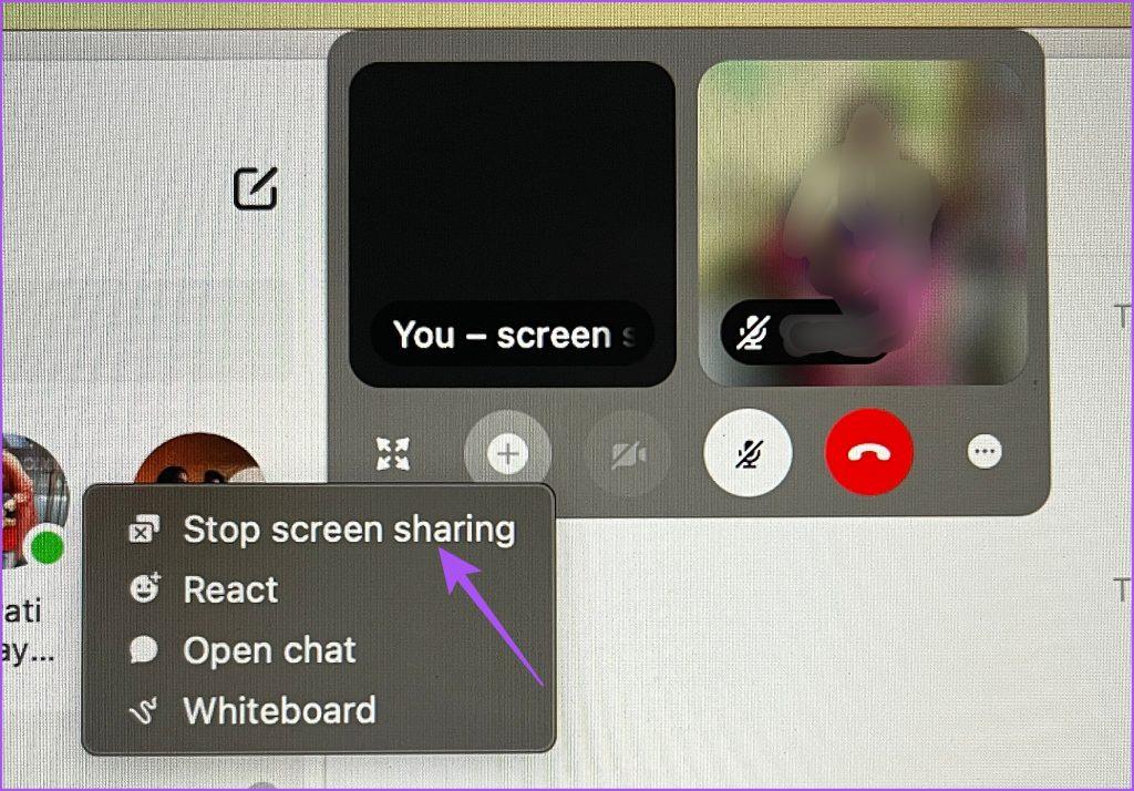 Jak udostępnić ekran w programie Facebook Messenger