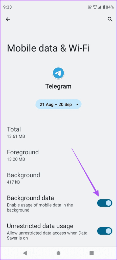 Telegram 無法使用 7 個行動資料的最佳修復方法