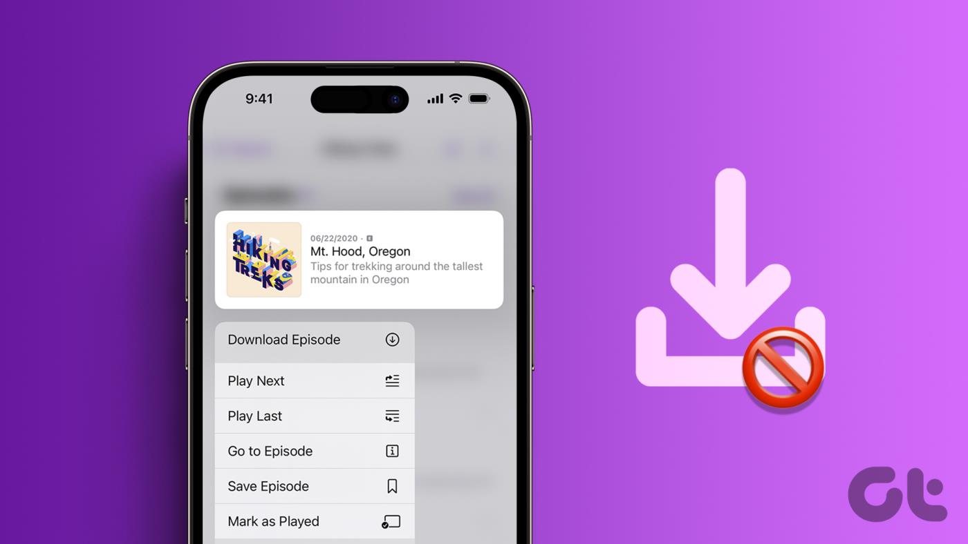 11 formas de arreglar los podcasts de Apple que no se descargan