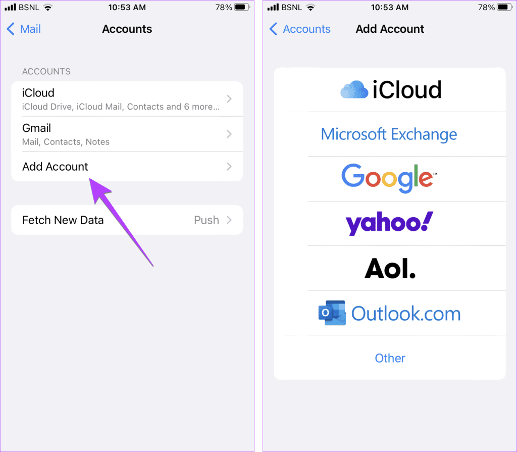 3 formas de agregar otro correo electrónico al iPhone