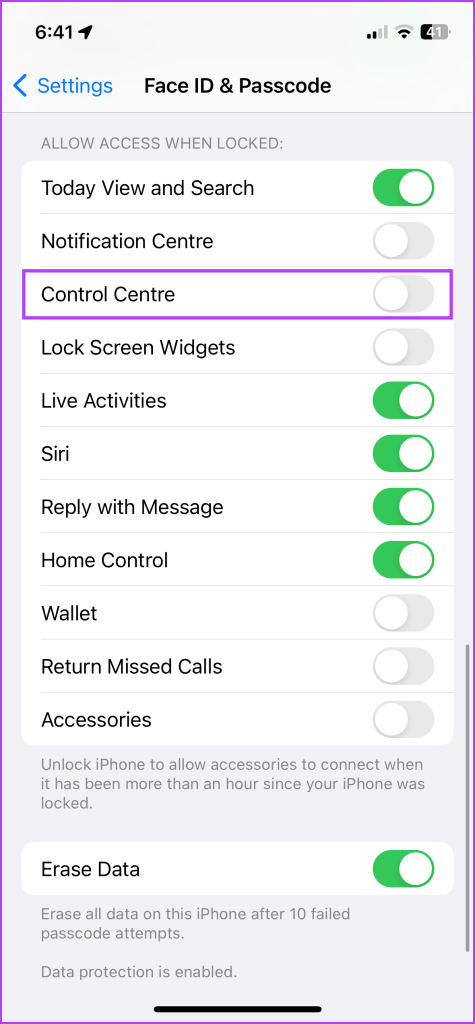 Como desativar o Centro de Controle na tela de bloqueio do iPhone e por quê