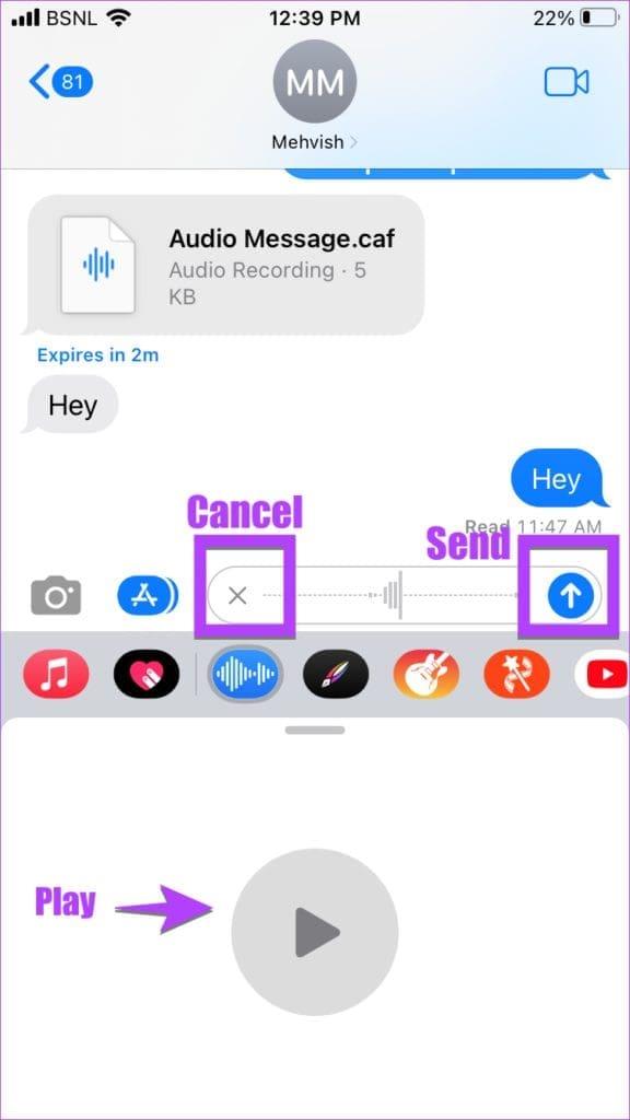 Como enviar uma mensagem de voz no iPhone (iOS 17 atualizado)