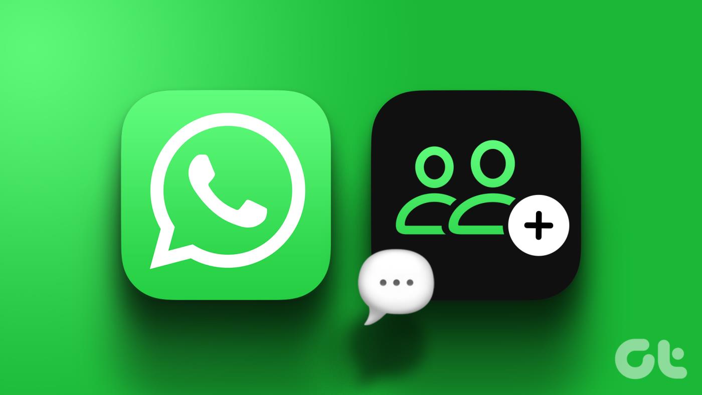 WhatsApp 채팅에 누군가를 추가하는 방법