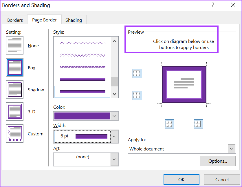 Come inserire e modificare il bordo di una pagina in Microsoft Word