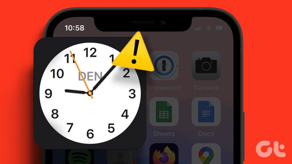 6 manieren om de iPhone-klokwidget te repareren die de verkeerde tijd weergeeft