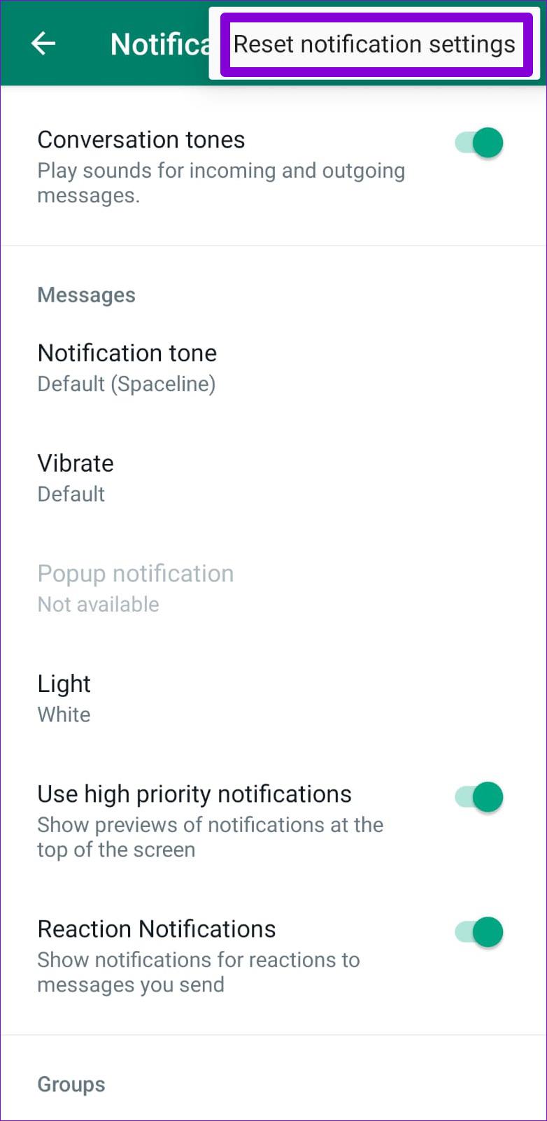Gli 8 modi migliori per correggere le notifiche ritardate di WhatsApp su Android