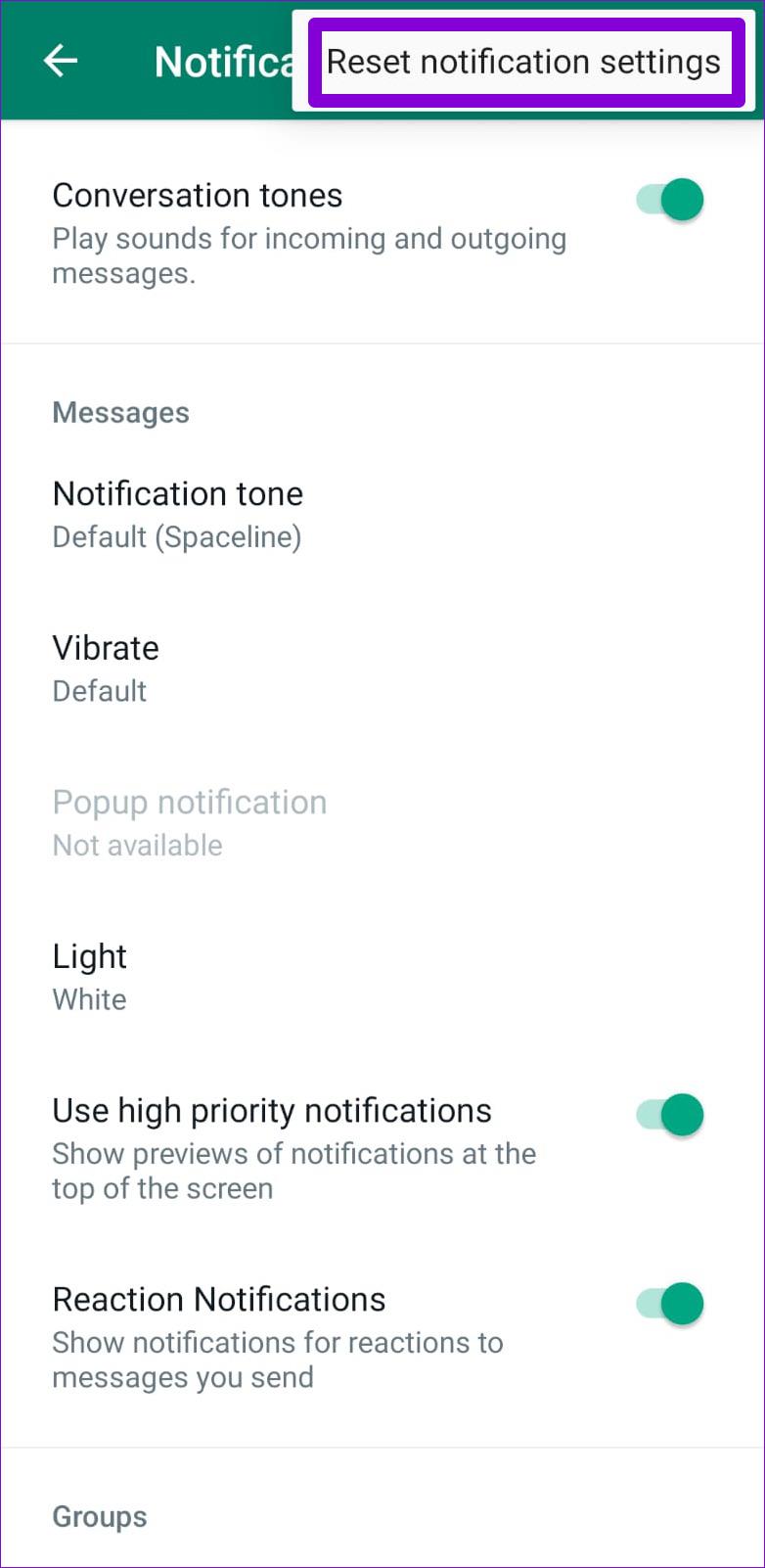 Les 8 meilleures façons de corriger les notifications WhatsApp retardées sur Android