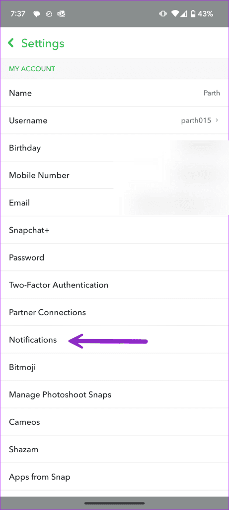 Dez principais maneiras de corrigir o som de notificação do Snapchat que não funciona