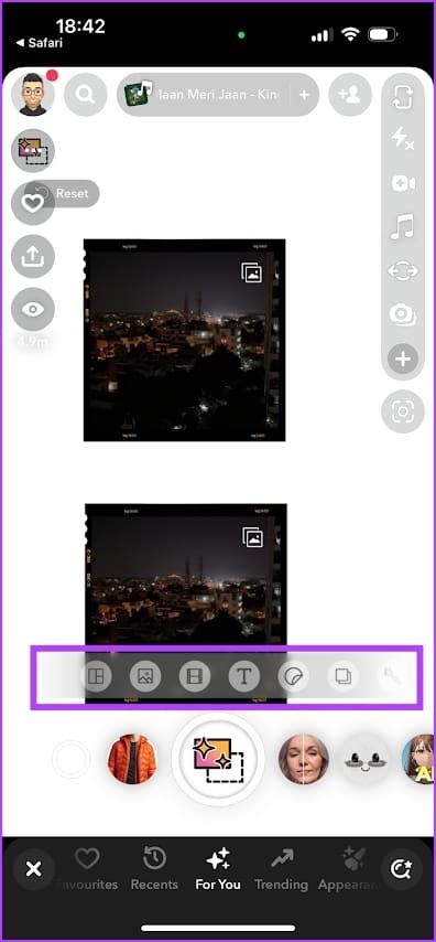 Cómo hacer un collage en Snapchat en iPhone y Android