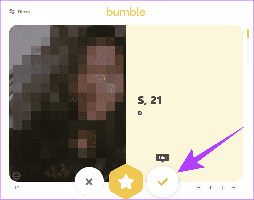 Como ver quem gostou de você no Bumble sem pagar