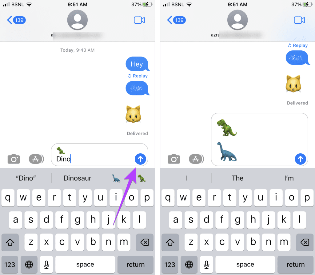 Los 9 mejores trucos de iMessage como Pew Pew para agregar efectos especiales en iPhone