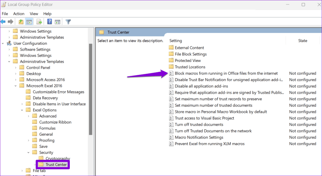 Microsoft가 Windows용 Excel에서 매크로 오류를 차단한 경우 해결 방법 상위 6개