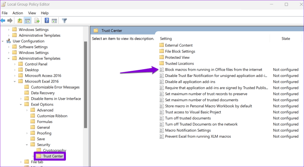 As 6 principais correções para a Microsoft bloquearam erros de macros no Excel para Windows