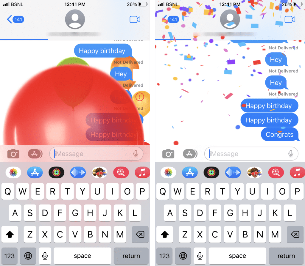 I 9 migliori trucchi per iMessage come Pew Pew per aggiungere effetti speciali su iPhone