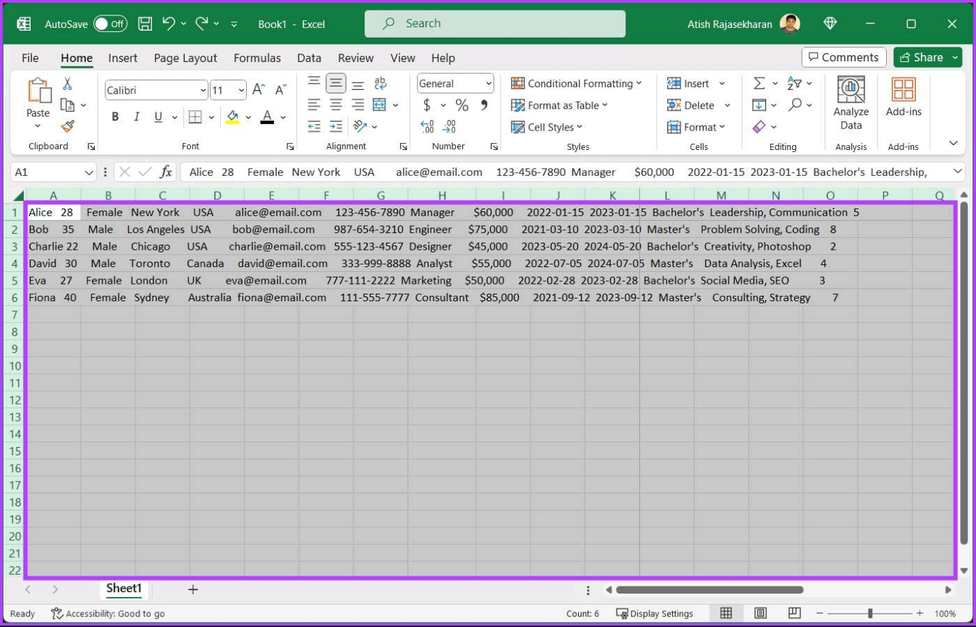 9 formas de arreglar la barra de desplazamiento que no funciona en Excel