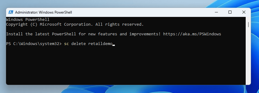 Cómo eliminar servicios de Windows en Windows 11