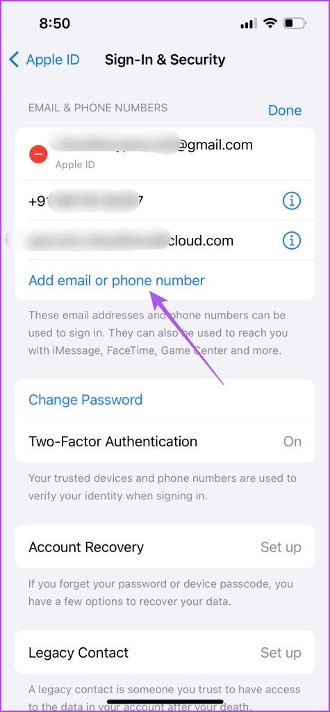 كيفية تغيير رقم هاتف FaceTime على iPhone وiPad وMac