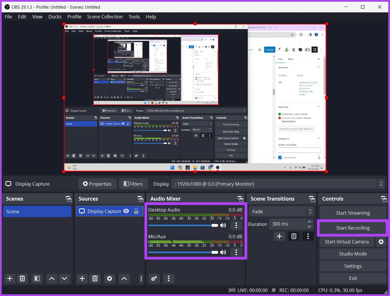 3 วิธีง่ายๆ ในการสกรีนบันทึกบน Windows พร้อมเสียง