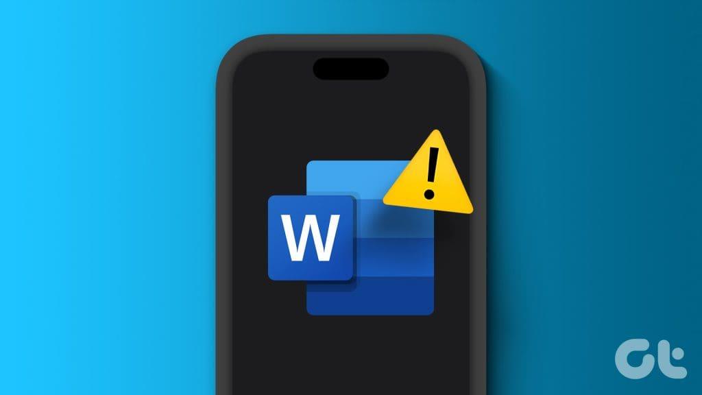 6 migliori soluzioni per Microsoft Word che non si apre su iPhone, iPad e Mac