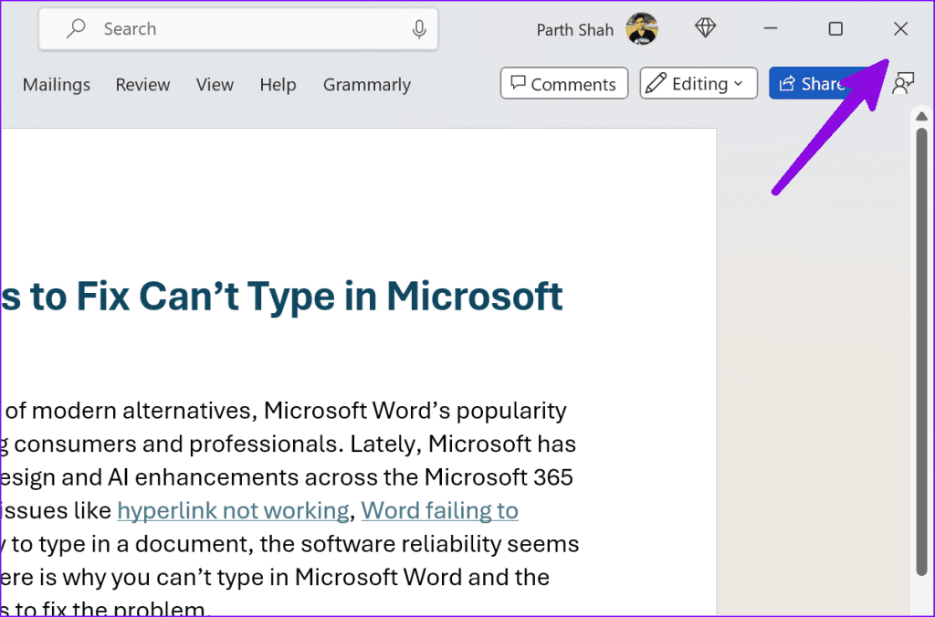 10 วิธีแก้ไขที่ดีที่สุด ไม่สามารถพิมพ์ Microsoft Word ได้